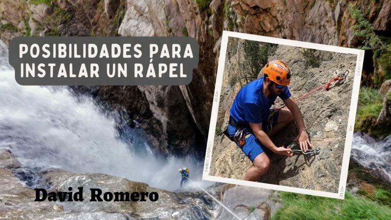Guía para montar un rapel de forma eficiente