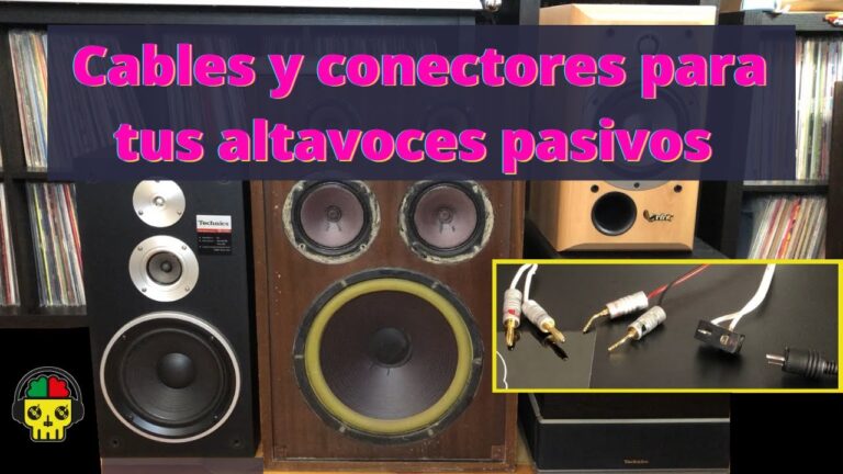 C&oacute;mo Montar Altavoces