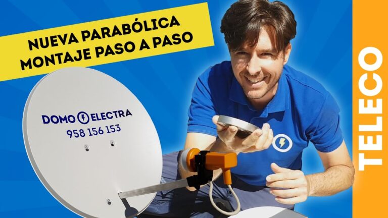 C&oacute;mo montar antena parab&oacute;lica Televes: Gu&iacute;a completa
