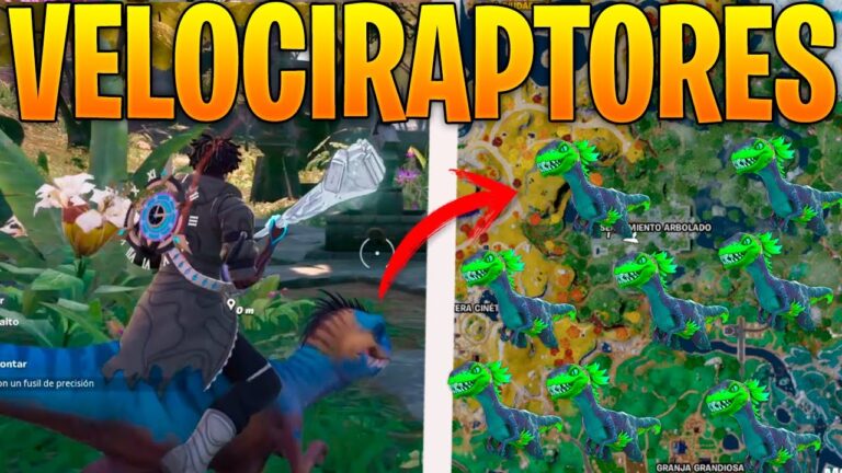 Guía para Montar Velociraptor en Fortnite