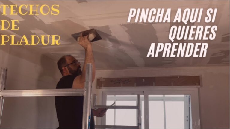 Gu&iacute;a para montar un techo de pladur de forma eficiente