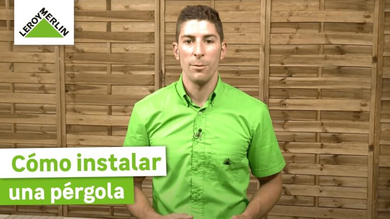 Guía para montar una pérgola: paso a paso