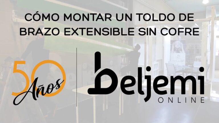 Gu&iacute;a para armar un toldo de brazo extensible
