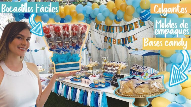 Cómo montar un candy bar: Guía rápida y fácil