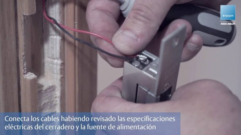 Gu&iacute;a para montar una cerradura el&eacute;ctrica f&aacute;cilmente