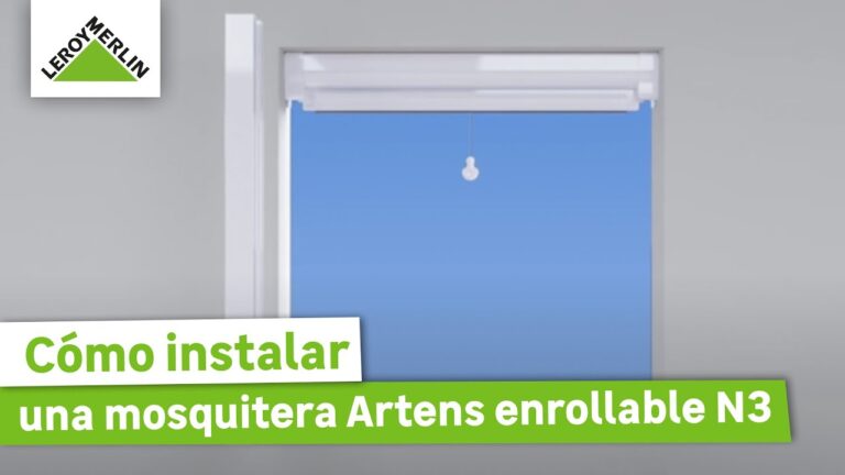 Gu&iacute;a para montar la mosquitera Artens de manera sencilla