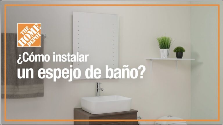 Guía para montar un espejo fácilmente