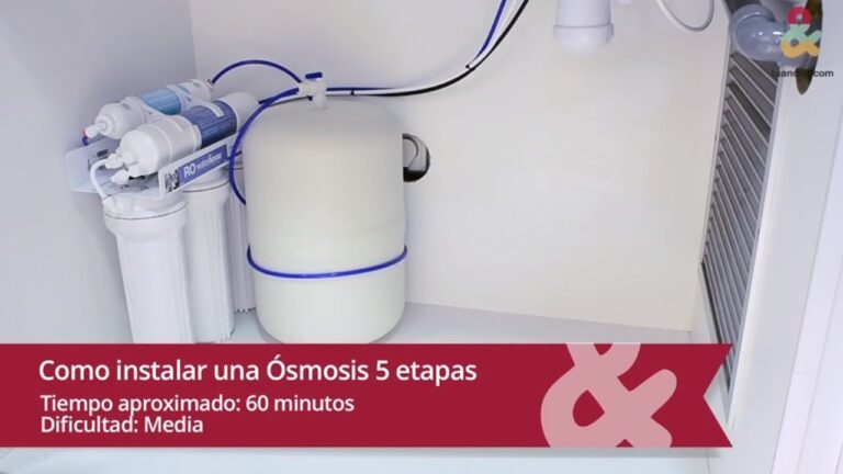 Guía para Montar un Sistema de Osmosis Inversa