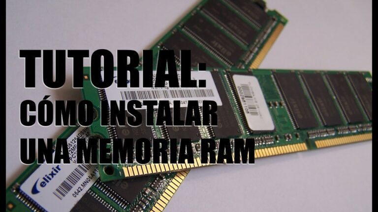 Guía para Montar Memoria RAM: Paso a Paso