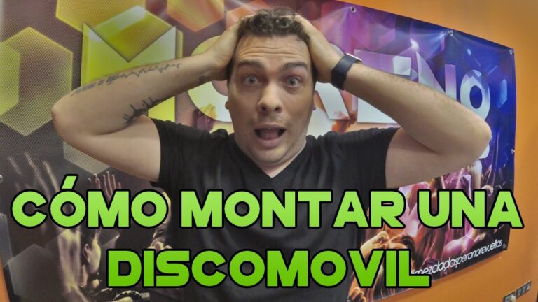 C&oacute;mo montar una discoteca m&oacute;vil: Gu&iacute;a completa
