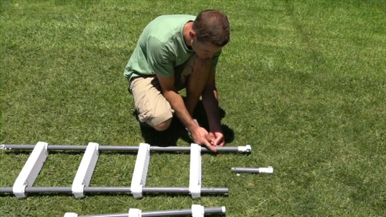 C&oacute;mo armar la escalera para piscina Intex