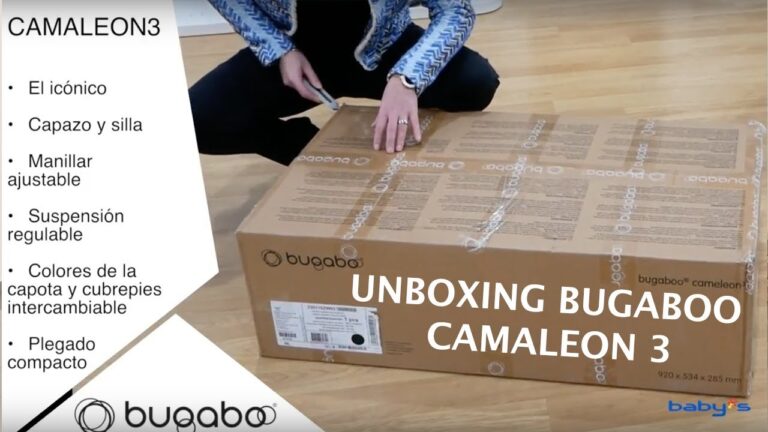 Guía para armar capazo Bugaboo Camaleón 3