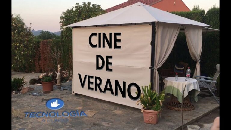 Cómo montar un cine de verano: Guía completa