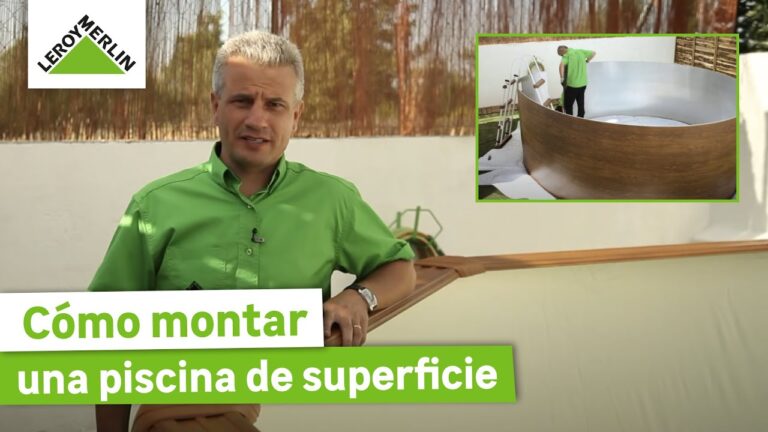 Gu&iacute;a para montar una piscina de superficie de forma sencilla