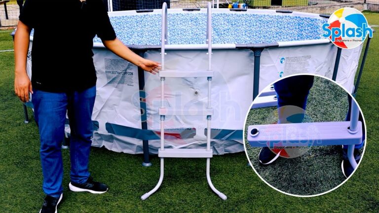 Gu&iacute;a para Montar la Escalera de Piscina Bestway de Forma &Oacute;ptima
