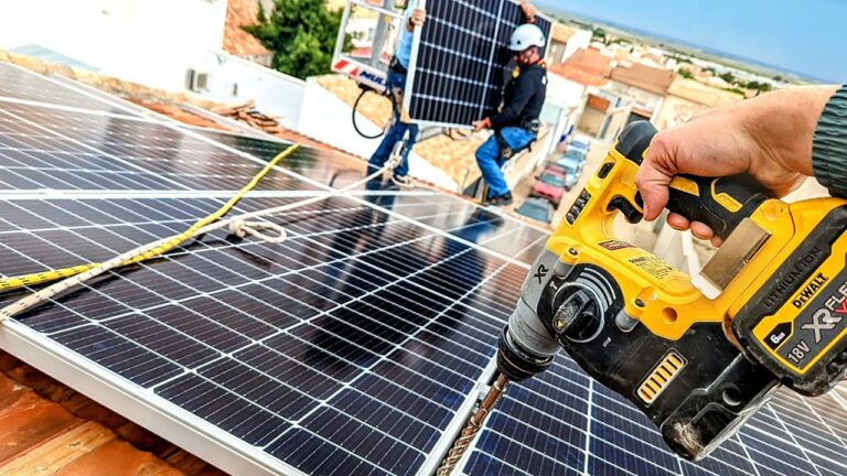 Guía para montar paneles solares: paso a paso
