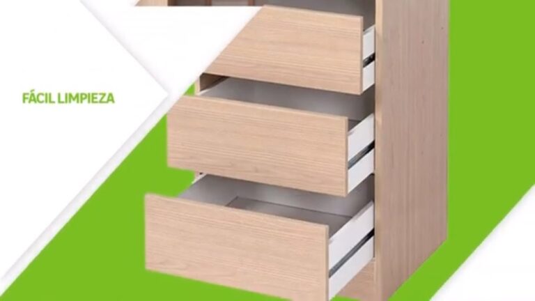 Gu&iacute;a para armar una cajonera de Leroy Merlin
