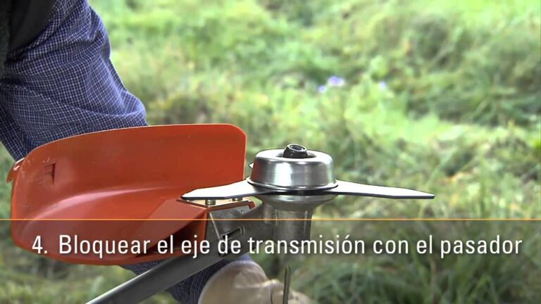 Gu&iacute;a para montar la cuchilla desbrozadora Stihl de forma f&aacute;cil y segura