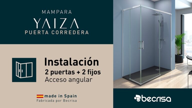 Gu&iacute;a para Instalar una Mampara de Ducha Angular